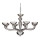 Ideal Lux - Lühter CASANOVA 8xE14/40W/230V d. 88 cm hall