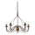 Ideal Lux - Lühter CORTE 5xE14/40W/230V d. 54 cm vask