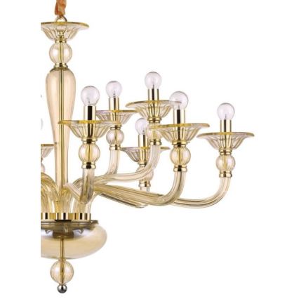 Ideal Lux - Lühter DANIELI 12xE14/40W/230V d. 94 cm messing