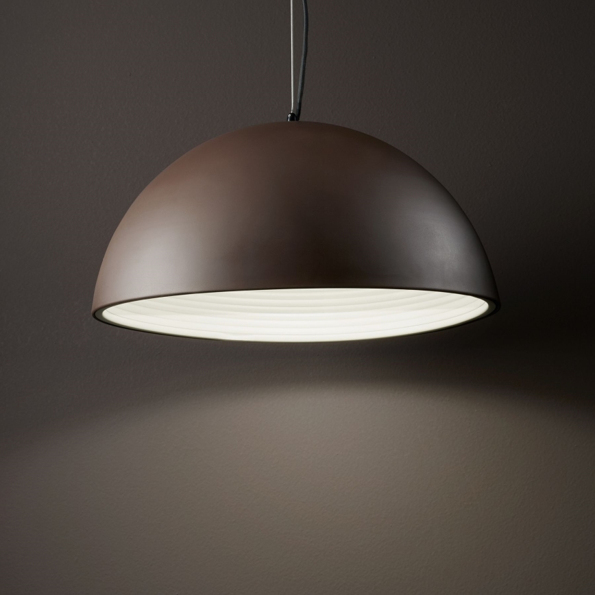 Ideal Lux - Lühter FOLK 1xE27/60W/230V d. 40 cm pruun