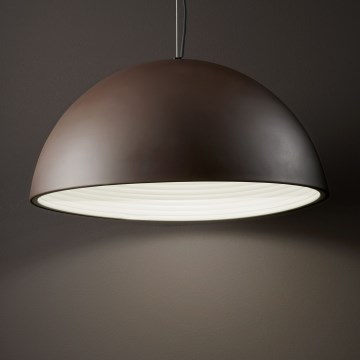 Ideal Lux - Lühter FOLK 1xE27/60W/230V d. 50 cm pruun
