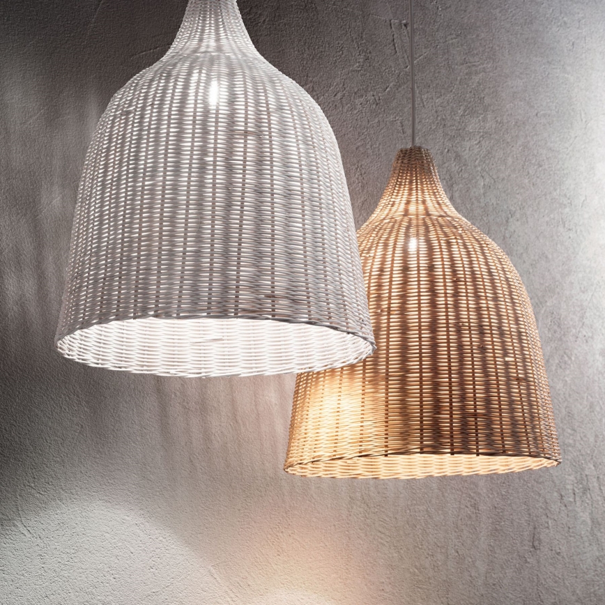 Ideal Lux - Lühter HAUNT 1xE27/60W/230V d. 35 cm beež