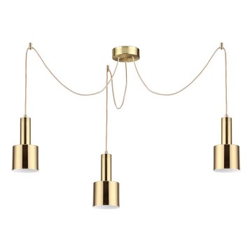 Ideal Lux - Lühter HOLLY 3xE27/60W/230V ämblik messing