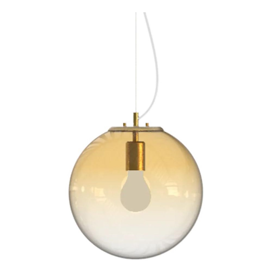 Ideal Lux - Lühter MAPA 1xE27/42W/230V d. 30 cm kuldne/suitsune