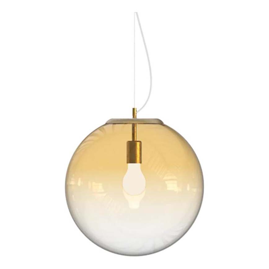 Ideal Lux - Lühter MAPA 1xE27/42W/230V d. 40 cm kuldne/suitsune