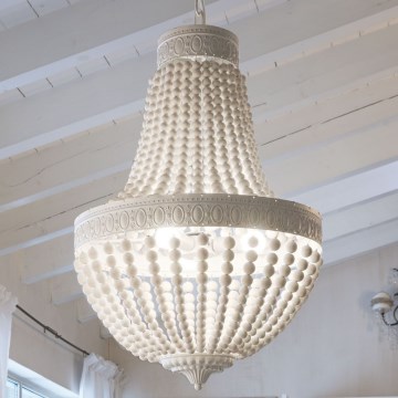 Ideal Lux - Lühter MONET 6xE14/40W/230V d. 50 cm valge