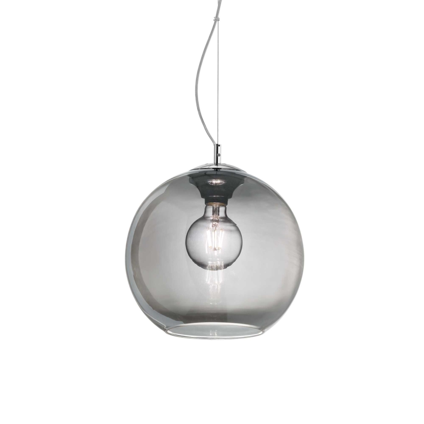 Ideal Lux - Lühter NEMO 1xE27/42W/230V d. 30 cm suitsune
