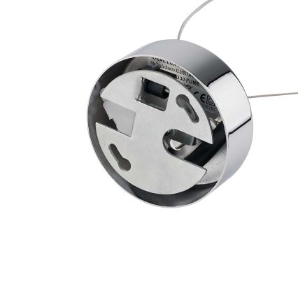 Ideal Lux - Lühter NEMO 1xE27/42W/230V d. 30 cm suitsune