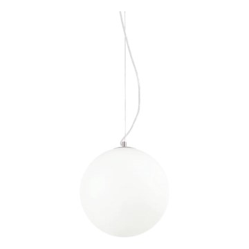 Ideal Lux - MAPA kaabliga ripatsvalgusti 1xE27/42W/230V, läbimõõt 30 cm, valge