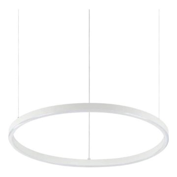 Ideal Lux - ORACLE SLIM hämardatav LED-ripats kaablil, 28W/230V, 3000K, CRI 90, läbimõõt 50 cm, valge