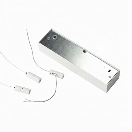 Ideal Lux - kaabliga riputatav LED-lühter ORACLE SLIM LED/53W/230V 4000K CRI 90 Ø 90 cm valge
