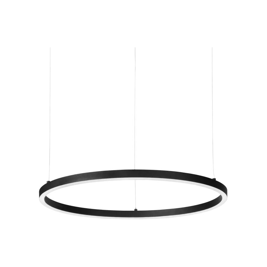 Ideal Lux - ORACLE SLIM LED ripplühter kaablil LED/29W/230V 2700K CRI 90 läbimõõt 50 cm must