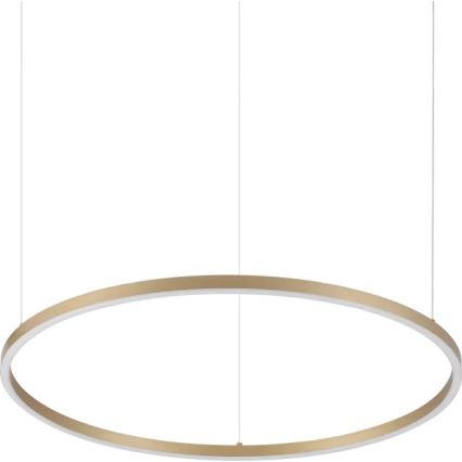 Ideal Lux - ORACLE SLIM kaabliga LED-rippvalgusti LED/37W/230V 3000K CRI 90, läbimõõt 70 cm, kuldne