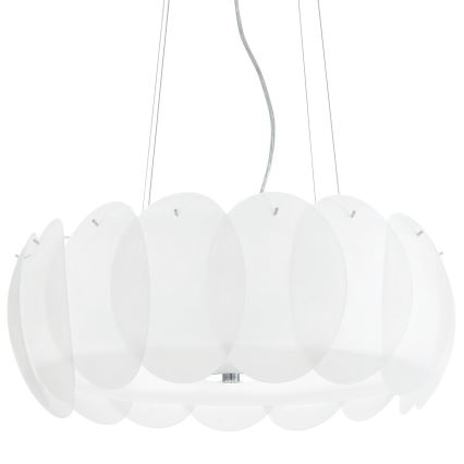 Ideal Lux - OVALINO asendusvarjuk lühtrile ja laevalgustile, valge