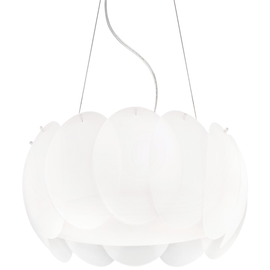 Ideal Lux - OVALINO asendusvarjuk lühtrile ja laevalgustile, valge