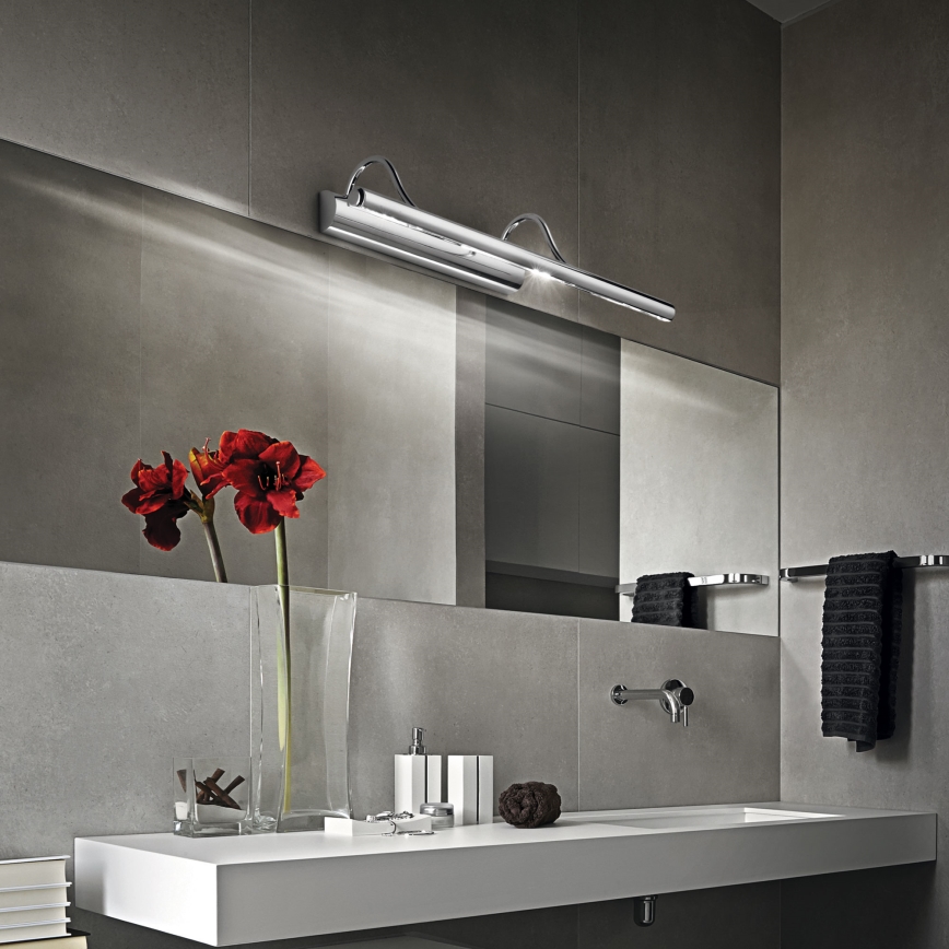 Ideal Lux - Pildivalgusti MIRROR 4xG9/28W/230V läikiv kroom