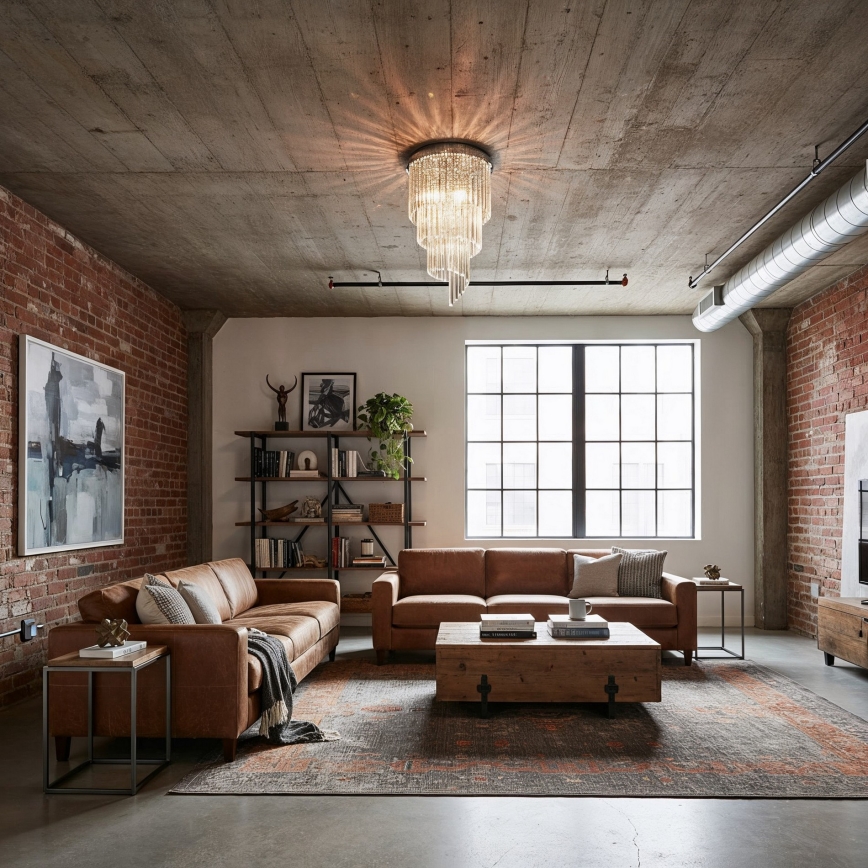 Ideal Lux - Pinnale kinnitatav kristall-lühter CARLTON 8xE14/40W/230V d. 40 cm läikiv kroom