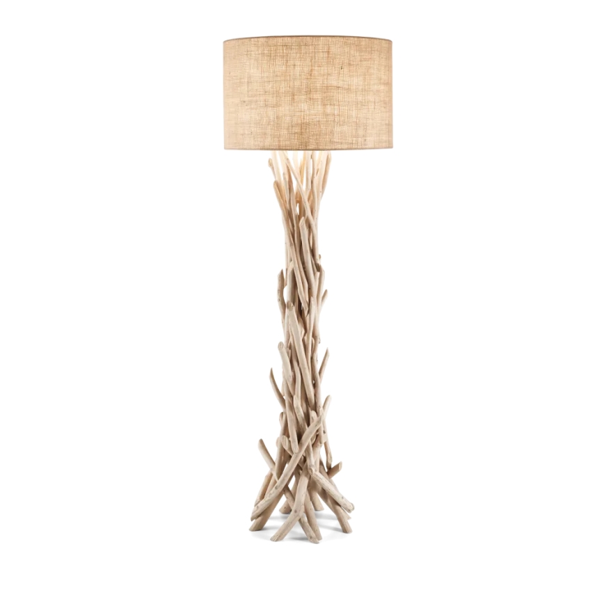 Ideal Lux - Põrandalamp DRIFTWOOD 1xE27/60W/230V guajaav