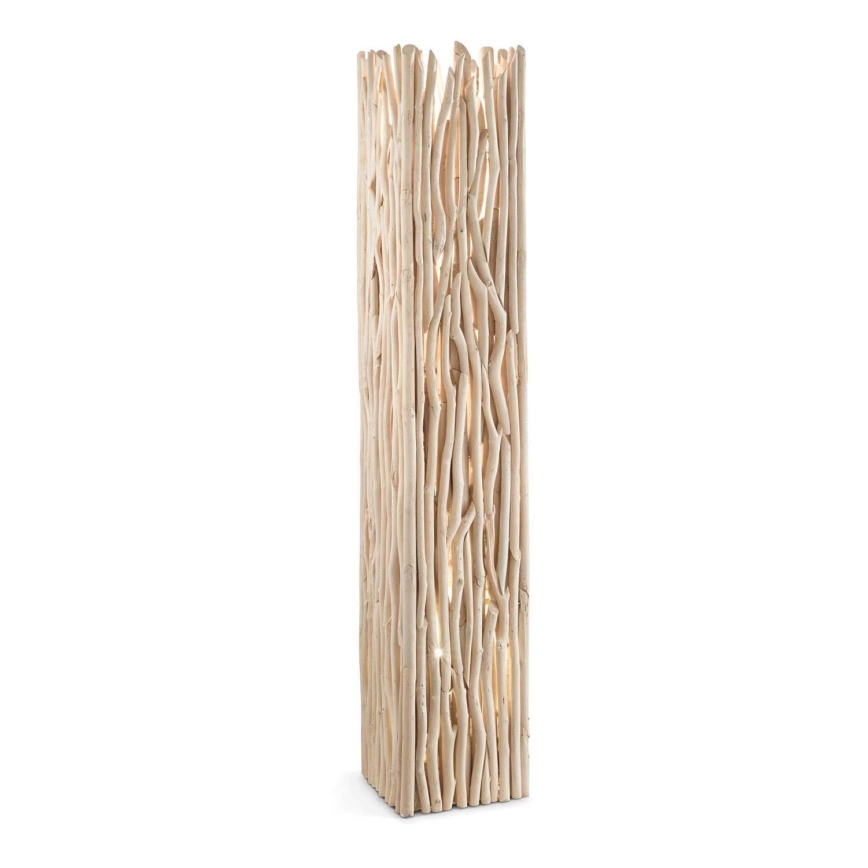 Ideal Lux - Põrandalamp DRIFTWOOD 2xE27/60W/230V guajaav