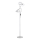 Ideal Lux - põrandalamp POLLY 2xE27/60W/230V, hõbedane