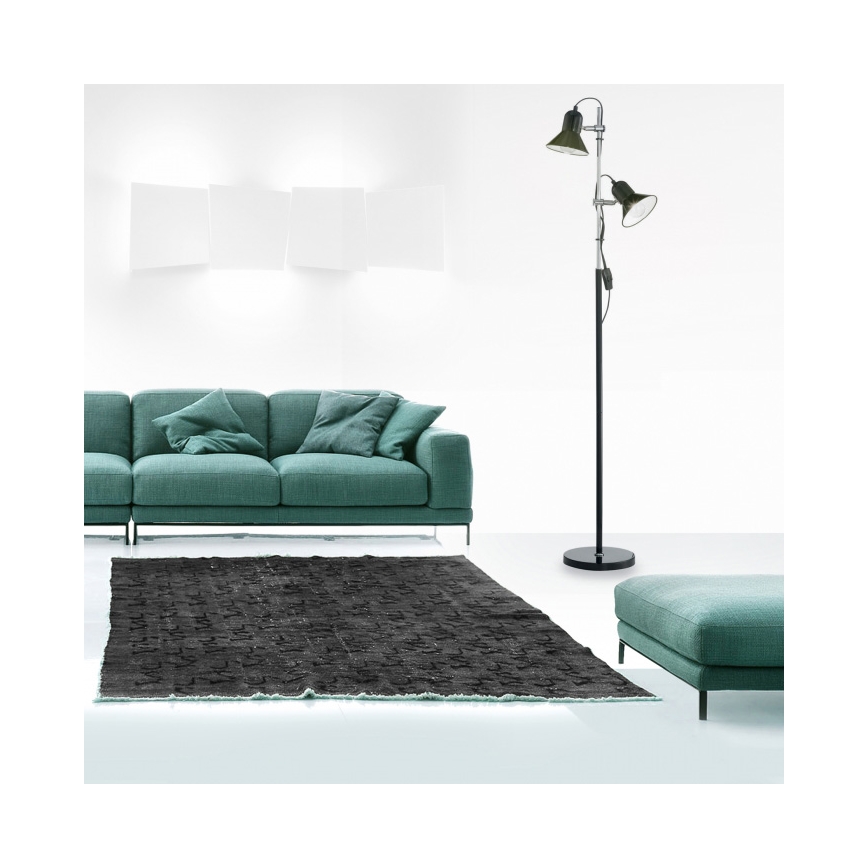 Ideal Lux - põrandalamp POLLY 2xE27/60W/230V must