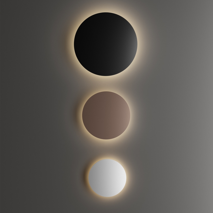 Ideal Lux - LED välisseinavalgusti PUNTO LED/9W/230V CRI 90 läbimõõt 18 cm IP54 pruun