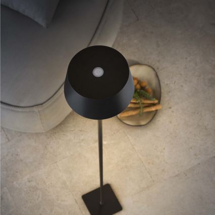Ideal Lux - LED reguleeritav puutetundlik välisvalgusti PURE LED/1,5W/3,7V 2200 mAh CRI 90 IP54 must