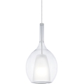 Ideal Lux - Ripatslamp kaabliga KALIQUE 1xE27/42W/230V läbimõõt 18 cm läbipaistev