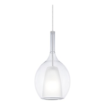 Ideal Lux - Ripatslamp kaabliga KALIQUE 1xE27/42W/230V läbimõõt 18 cm läbipaistev