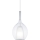 Ideal Lux - Ripatslamp kaabliga KALIQUE 1xE27/42W/230V läbimõõt 18 cm läbipaistev