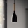 Ideal Lux - Ripplamp kaablil MANHATTAN 1xE14/40W/230V, läbimõõt 11 cm, must/pöök