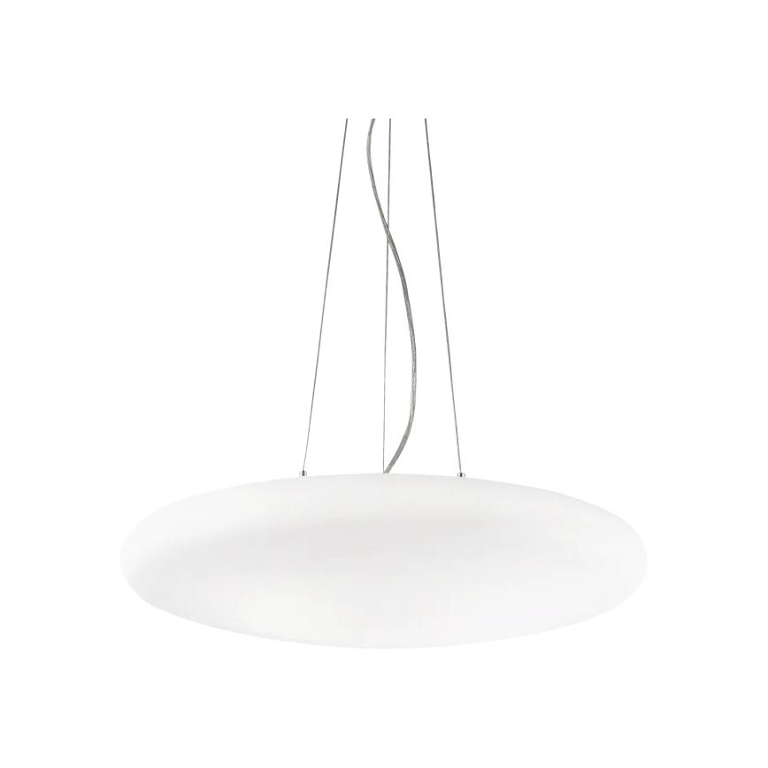 Ideal Lux - Ripplühter kaabliga SMARTIES 3xE27/42W/230V läbimõõt 42,5 cm valge