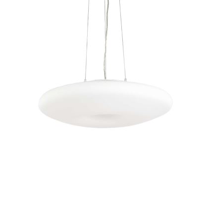 Ideal Lux - Ripplühter kaablil GLORY 3xE27/60W/230V, läbimõõt 50 cm, valge