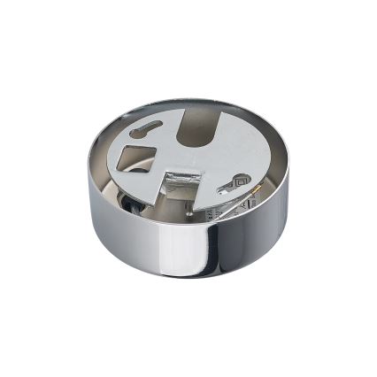 Ideal Lux - ripplühter kaablil NODI 9xE14/28W/230V, läbimõõt 80 cm, läikiv kroom/valge