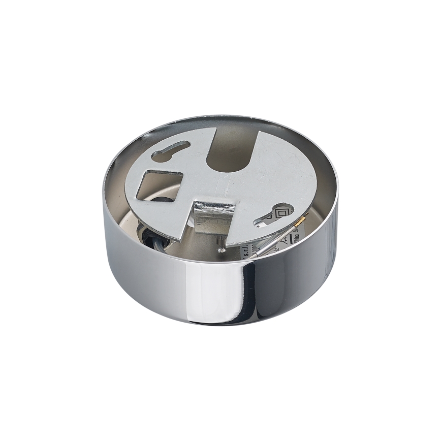 Ideal Lux - ripplühter kaablil NODI 9xE14/28W/230V, läbimõõt 80 cm, läikiv kroom/valge