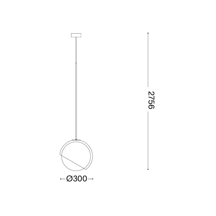 Ideal Lux - Rippvalgusti kaabliga BLOOM 1xE27/42W/230V läbimõõt 30 cm kuldne/suitsune beež