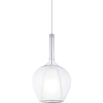 Ideal Lux - Rippvalgusti kaabliga KALIQUE 1xE27/42W/230V läbimõõt 18 cm läbipaistev