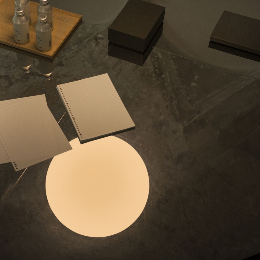 Ideal Lux - Rippvalgusti kaabliga MAPA 1xE27/42W/230V läb. 40 cm valge