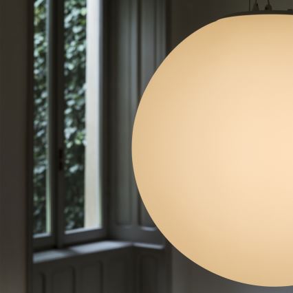 Ideal Lux - Rippvalgusti kaabliga MAPA 1xE27/42W/230V läb. 40 cm valge