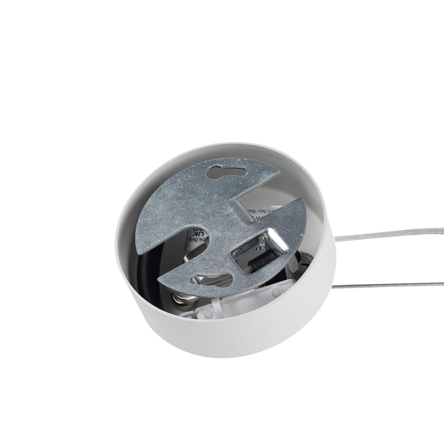 Ideal Lux - Rippvalgusti kaabliga MAPA 1xE27/42W/230V läb. 40 cm valge
