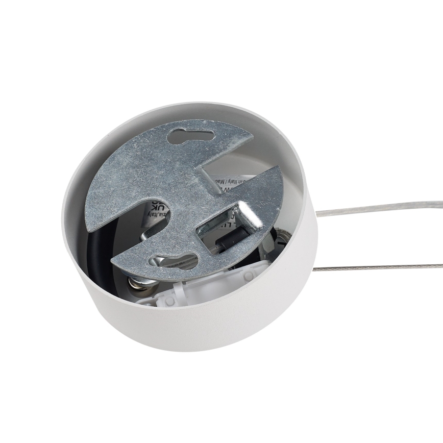 Ideal Lux - rippvalgusti kaablil MAPA 1xE27/42W/230V, Ø 20 cm, valge