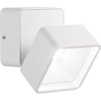 Ideal Lux - seinale paigaldatav LED välisvalgusti OMEGA LED/7W/230V CRI 90 IP54 valge