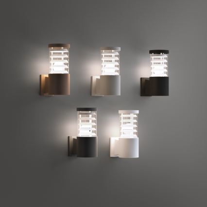 Ideal Lux - seinale paigaldatav välisvalgusti TRONCO 1xE27/42W/230V IP44 pruun