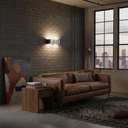 Ideal Lux - Seinavalgusti 2xE27/60W/230V