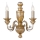 Ideal Lux - Seinavalgusti FIRENZE 2xE14/40W/230V kuldne
