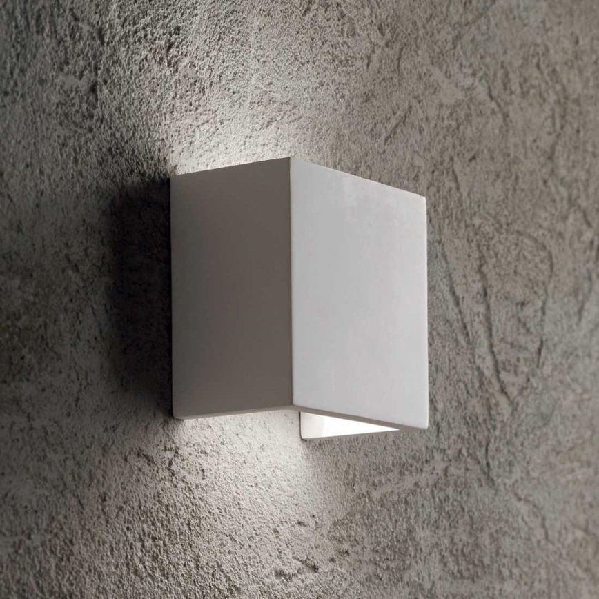 Ideal Lux - Seinavalgusti FLASH GESSO 1xG9/40W/230V valge