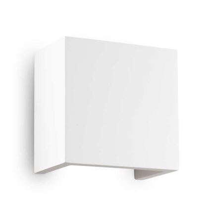 Ideal Lux - Seinavalgusti FLASH GESSO 1xG9/40W/230V valge