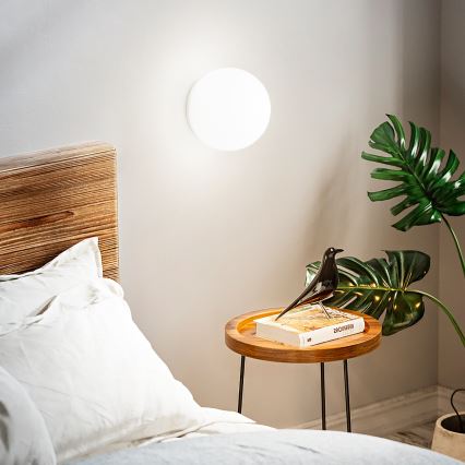 Ideal Lux - Seinavalgusti MAPA 1xE27/42W/230V, läbimõõt 20 cm, valge