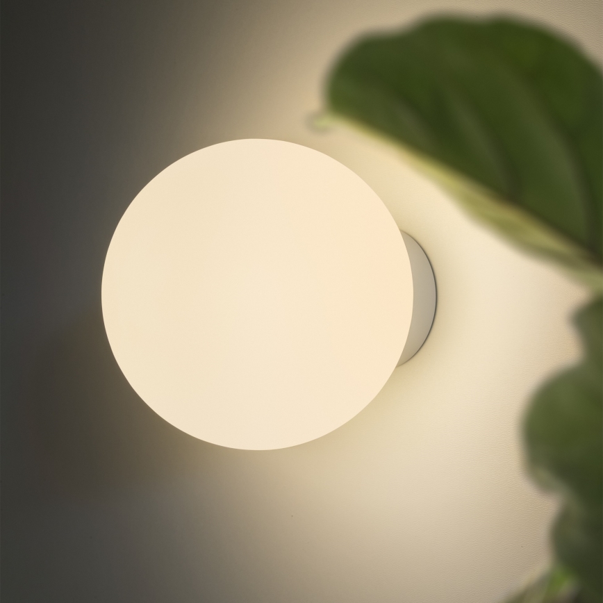 Ideal Lux - Seinavalgusti MAPA 1xE27/42W/230V, läbimõõt 20 cm, valge