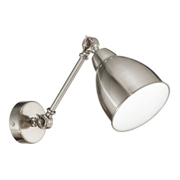 Ideal Lux - Seinavalgusti NEWTON 1xE27/42W/230V läikiv kroom